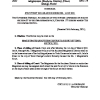 SR&O 16 of 2021 Magistrates (Southern District) (Court Sitting) Notice, 2021